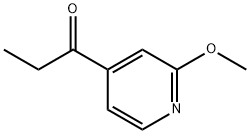 2-METHOXY-4-PROPIONYLPYRIDINE Structure