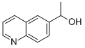 1-(6-キノリニル)エタノール 化学構造式