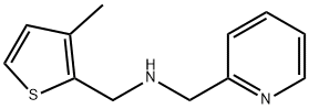 N-((3-METHYLTHIEN-2-YL)METHYL)-N-(PYRIDIN-2-YLMETHYL)AMINE Struktur