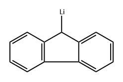 (9H-フルオレン-9-イル)リチウム 化学構造式