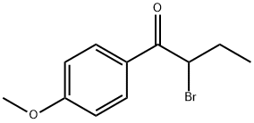 1-(4-METHOXYPHENYL)-1-OXO-2-BROMOBUTANE Struktur