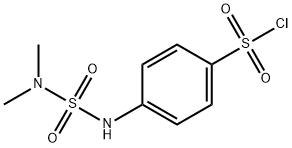 4-{[(二甲基氨基)磺酰基]氨基}苯磺酰氯, 881005-34-1, 结构式