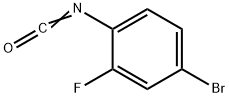 4-BROMO-2-FLUOROPHENYL ISOCYANATE Struktur