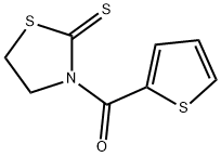 (2-硫基亚甲基-1,3-四氢噻唑-3-基)-噻吩-2-基-甲酮,881301-91-3,结构式