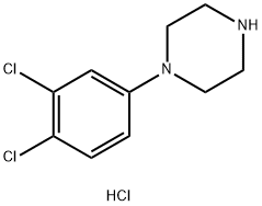 1-(3,4-dichlorophenyl)piperazine hydrochloride Structure
