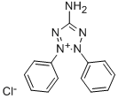 2,3-ジフェニル-5-アミノテトラゾリウム クロリド 化学構造式
