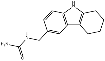 6,7,8,9-四氢-5H-咔唑-3-基甲基脲, 881593-12-0, 结构式