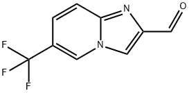 6-三氟甲基咪唑并[1,2-A]吡啶-2-羧醛 结构式