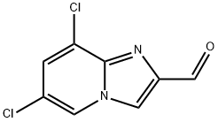 6,8-DICHLORO-IMIDAZO[1,2-A]PYRIDINE-2-CARBALDEHYDE Structure