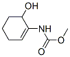 Carbamic  acid,  (6-hydroxy-1-cyclohexen-1-yl)-,  methyl  ester  (9CI) Structure