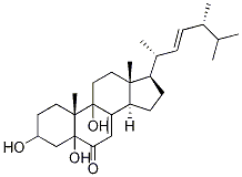 3,5,9-Trihydroxyergosta-7,22-dien-6-one|3,5,9-三羟基麦角甾-7,22-二烯-6-酮