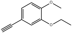 Benzene, 2-ethoxy-4-ethynyl-1-Methoxy- Structure