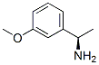 (R)-1-(3-メトキシフェニル)エタンアミン 化学構造式