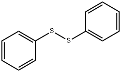 ジフェニルジスルフィド 化学構造式