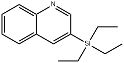 Quinoline, 3-(triethylsilyl)- (9CI) Structure