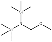 N-(甲氧基甲基)-1,1,1-三甲基-N-(三甲基硅基)硅胺 结构式