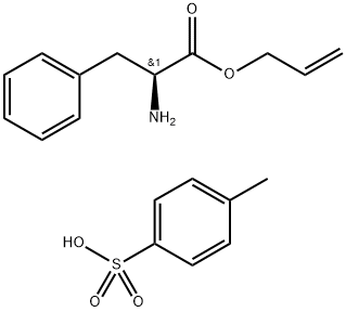 O-苯基-L-苯丙氨酸 对甲基苯磺酸盐,88224-00-4,结构式