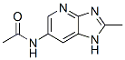Acetamide,  N-(2-methyl-1H-imidazo[4,5-b]pyridin-6-yl)-  (9CI) Structure