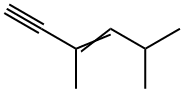 3,5-dimethylhex-3-en-1-yne Structure
