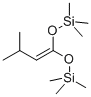 1,1-BIS(TRIMETHYLSILYLOXY)-3-METHYL-1-BUTENE Structure