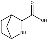 2-azabicyclo(2.2.1)heptane-3-carboxylic acid Struktur