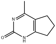 2H-Cyclopentapyrimidin-2-one, 1,5,6,7-tetrahydro-4-methyl- (9CI) Structure