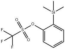 トリフルオロメタンスルホン酸2-(トリメチルシリル)フェニル 化学構造式