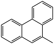 9-メチルフェナントレン 化学構造式