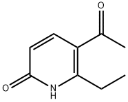 2(1H)-Pyridinone, 5-acetyl-6-ethyl- (9CI) Struktur