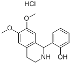 1-(2-HYDROXYPHENYL)-6,7-DIMETHOXY-1,2,3,4-TETRAHYDROISOQUINOLINE HYDROCHLORIDE Struktur