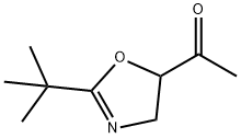 Ethanone, 1-[2-(1,1-dimethylethyl)-4,5-dihydro-5-oxazolyl]- (9CI) Struktur