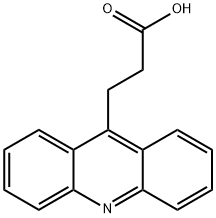 9-Acridinepropanoic acid Struktur