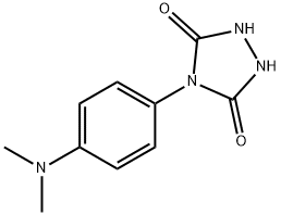 4-[4-(二甲基氨基)苯基]-1,2,4-三唑烷-3,5-二酮, 883455-55-8, 结构式