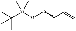 1-(叔丁基二甲基硅氧基)-1,3-丁二烯 结构式