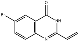 6-Bromo-2-vinyl-4-quinazolinol Structure