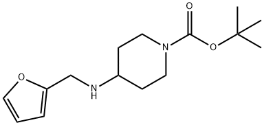 N-BOC-4-[(2-FURYLMETHYL)AMINO]PIPERIDINE
 Structure
