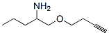 2-Pentanamine,  1-(3-butynyloxy)-  (9CI)|
