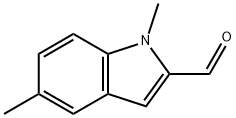 1,5-DIMETHYL-1H-INDOLE-2-CARBALDEHYDE Structure