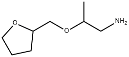 2-(テトラヒドロ-2-フラニルメトキシ)-1-プロパンアミン 化学構造式