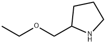 2-(エトキシメチル)ピロリジン 化学構造式
