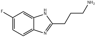 3-(5-氟-1H-苯并咪唑-2-基)丙-1-胺 2HCL 1H2O 结构式