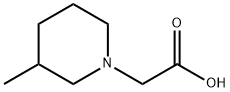 (3-METHYL-PIPERIDIN-1-YL)-ACETIC ACID Struktur