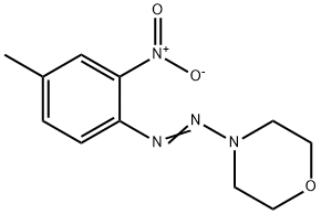 4-[(4-METHYL-2-NITROPHENYL)AZO]-MORPHOLINE 化学構造式