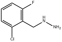 (2-Chloro-6-fluorobenzyl)hydrazine Structure