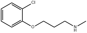 [3-(2-CHLORO-PHENOXY)-PROPYL]-METHYL-AMINE Structure