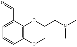 2-(2-DIMETHYLAMINO-ETHOXY)-3-METHOXY-BENZALDEHYDE Structure
