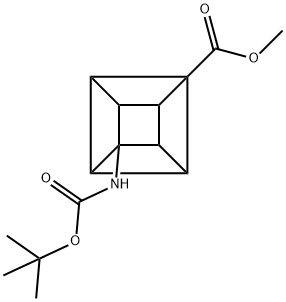 4-(叔丁基羰氨基)立方烷羧酸甲酯, 883554-71-0, 结构式