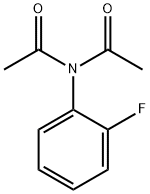 N-ACETYL-N-(2-FLUOROPHENYL)ACETAMIDE Struktur