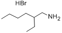 2-ETHYLHEXYLAMINE HYDROBROMIDE Structure