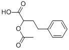2-ACETOXY-4-PHENYLBUTANOIC ACID Structure